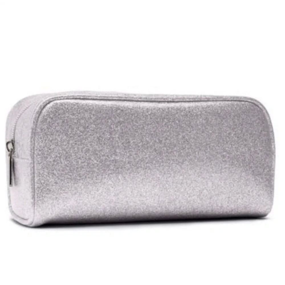 Silver Glitter Deluxe Pencil Pouch